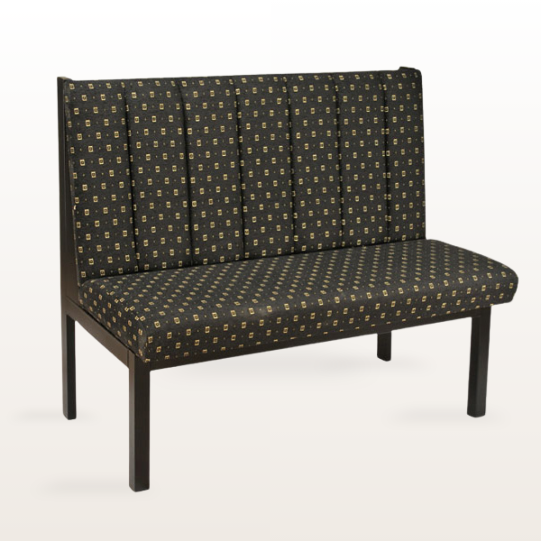MODERN STEEL DINING BENCH 1500MM.