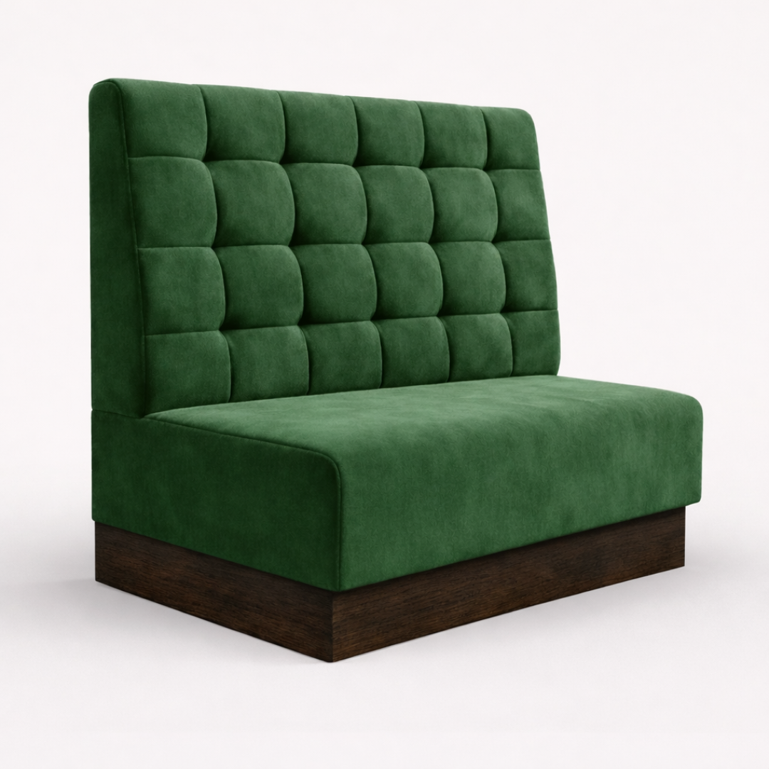 SQUARE TUFFED HIGH BACK BANQUETTE SEATING