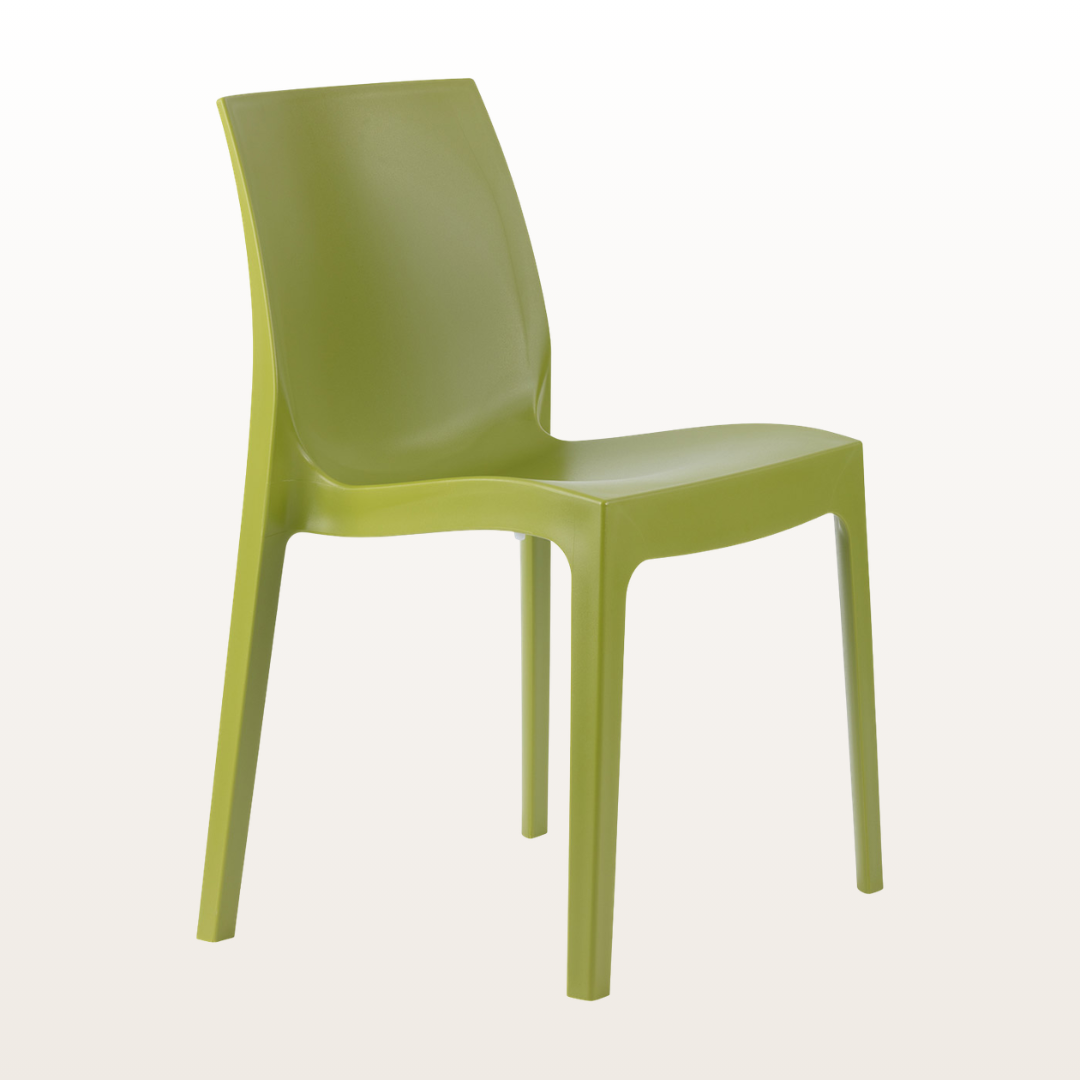 STRATA POLYPROPYLENE CHAIRS - Green