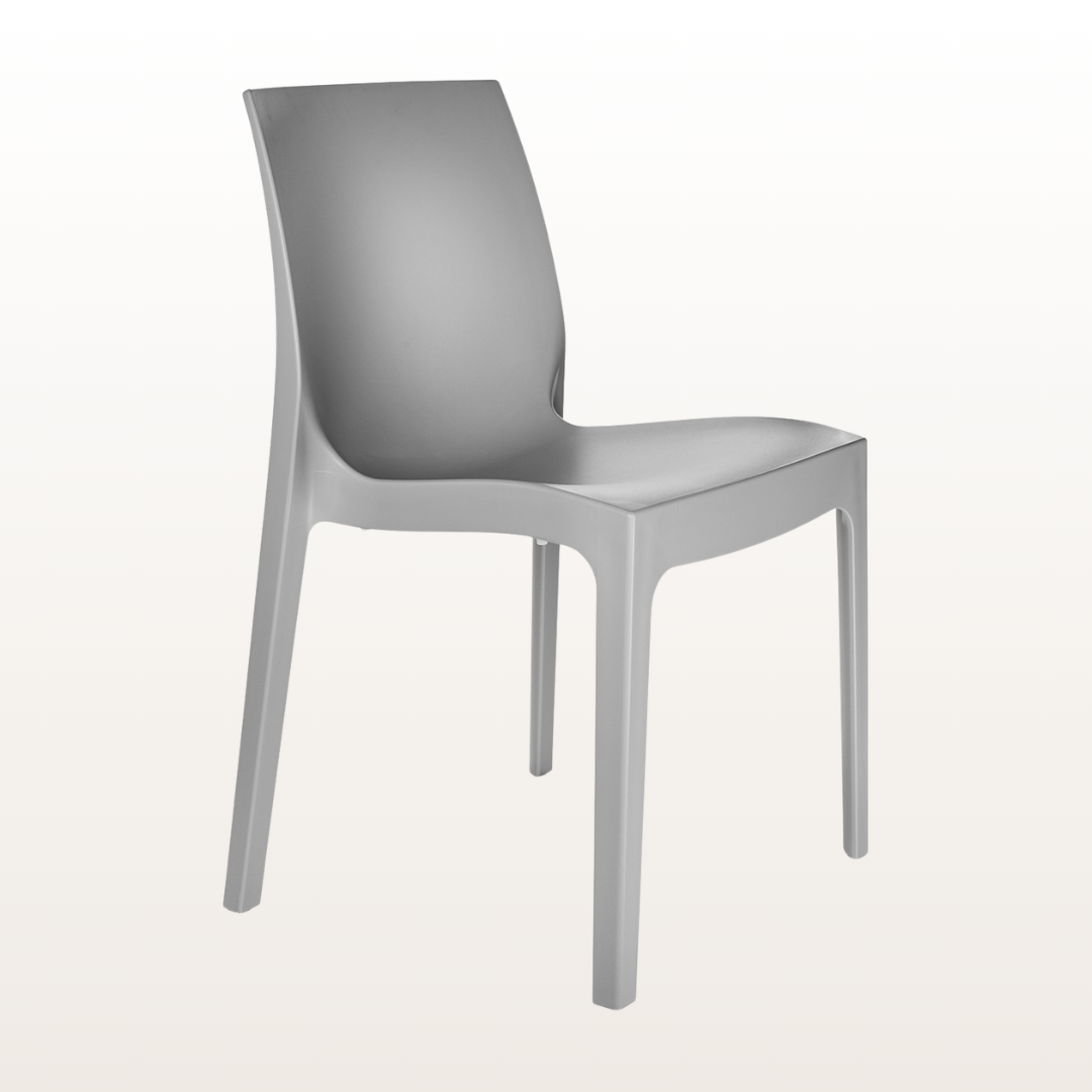 STRATA POLYPROPYLENE CHAIRS - Light Grey