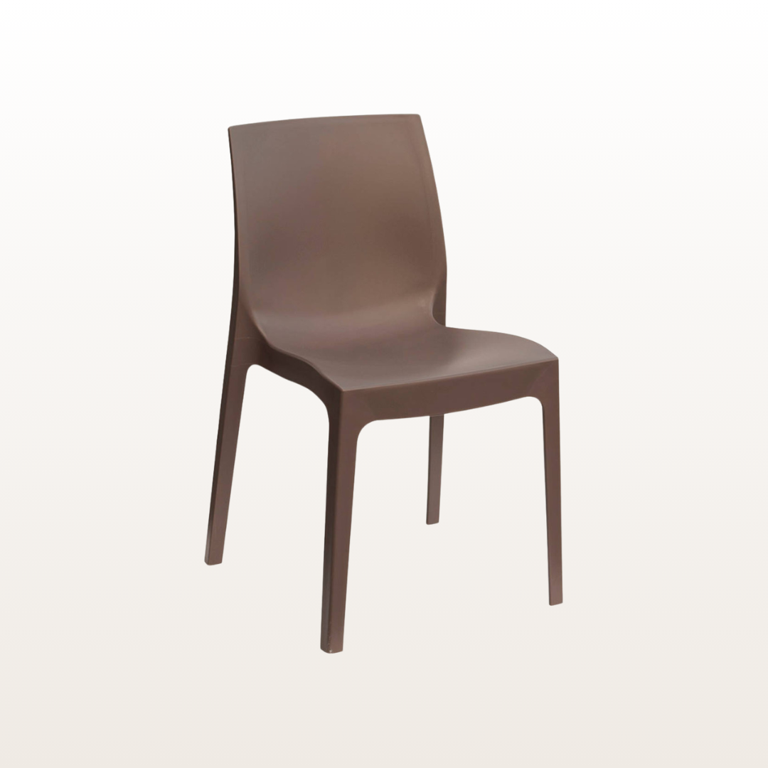 STRATA POLYPROPYLENE CHAIRS - Moka