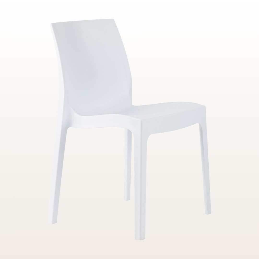 STRATA POLYPROPYLENE CHAIRS - White