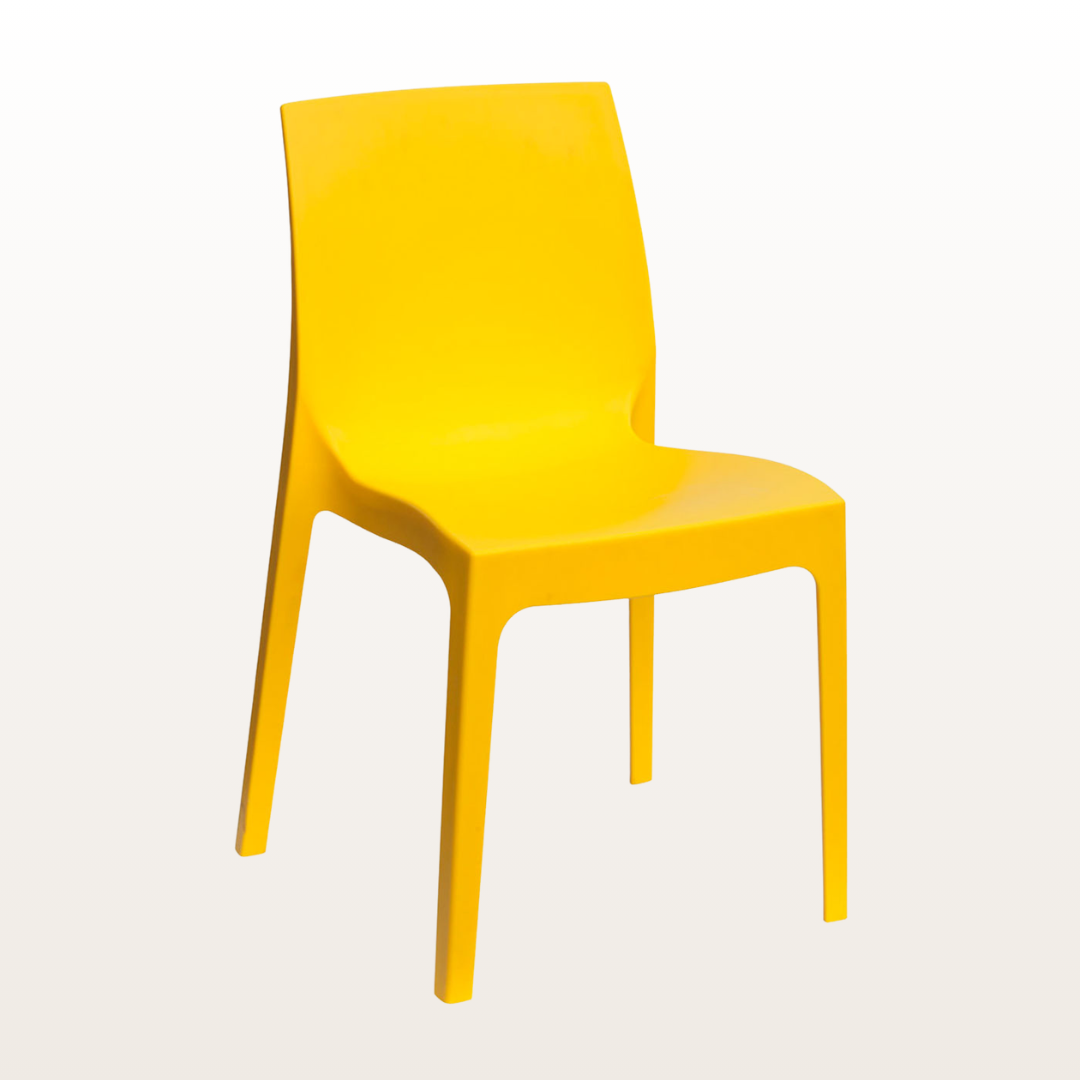 STRATA POLYPROPYLENE CHAIRS - Yellow