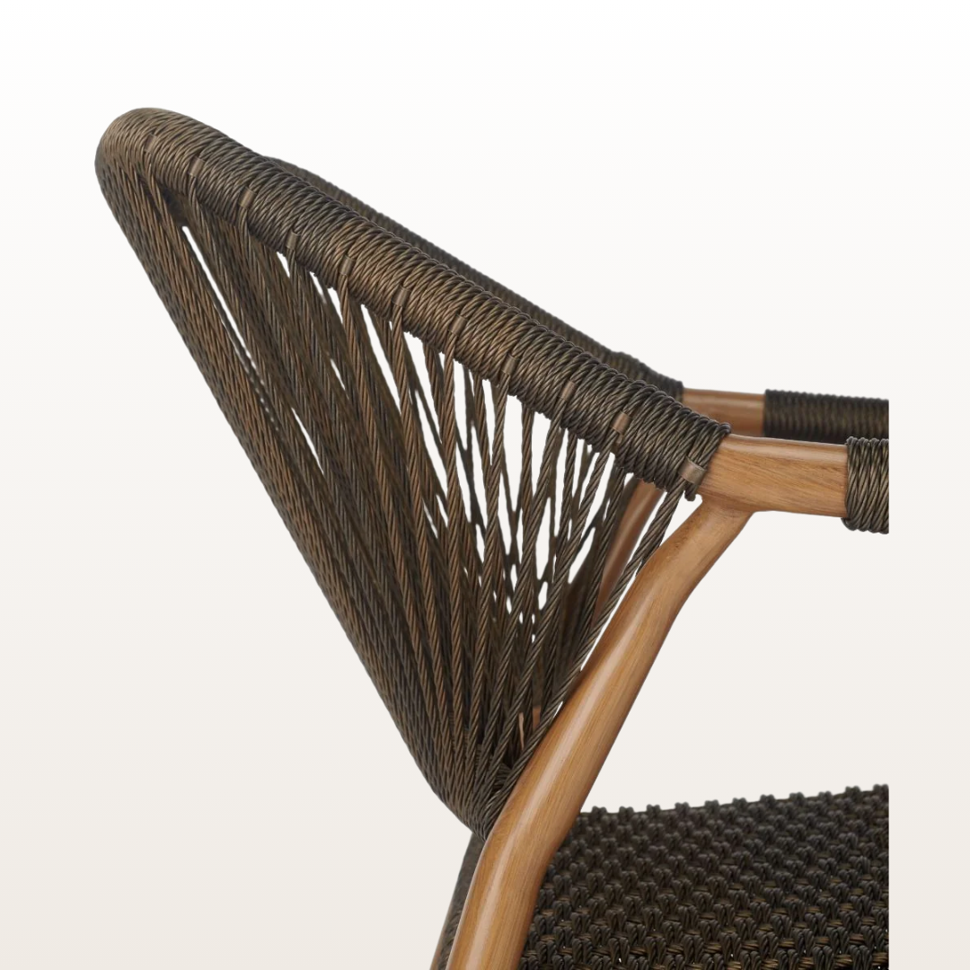 Valencia Armchair (Bronze)-Detail View